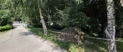 Skrzyżowanie nad jeziorem ↔ Michałkowa, U Rodada i Oaza