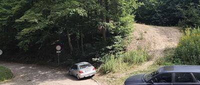 Jezioro Bystrzyckie, zapora ↔ Rozdroże pod Przygrodną