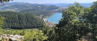 Gačovská skala, punkt widokowy
