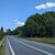 Szlak prowadzi ok. 300 m drogą krajową