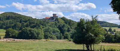 Płonina, skrzyżowanie ↔ Czerwona Skała [Zamek Niesytno w Płoninie]