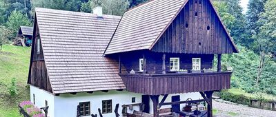 Pstrążna, skansen
