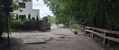 Rezerwat Kępa Redłowska, ul. Huzarska