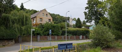 Mysłów, mostek na Mokrzynie