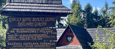 Bukowina Miejska ↔ Wisielakówka [Kaplica Matki Bożej Królowej Gorców]