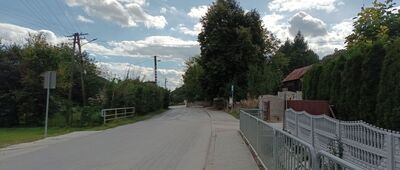 Dubie, Za Piłą, parking