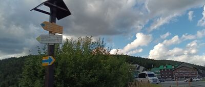 Červenohorské sedlo, bus Kouty