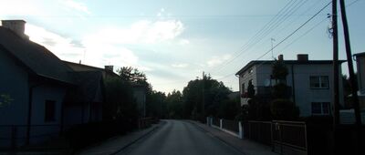 Zaborze, Masłoniowizna ↔ Poraj, ul. Chorońska