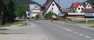Ochotnica Górna, skrzyżowanie ↔ Ochotnica Dolna, skrzyżowanie [Osiedle Gronie]