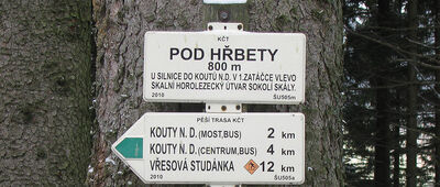 Pod Hřbety [POD HRBETY 800 m]