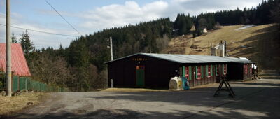 Třeštík, rozc. ↔ Třeštík, turisticka chata, bus