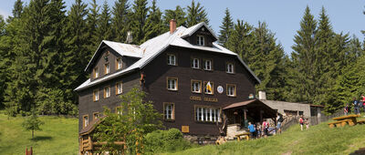 Skalka [Budynek schroniska KČT Skalka]