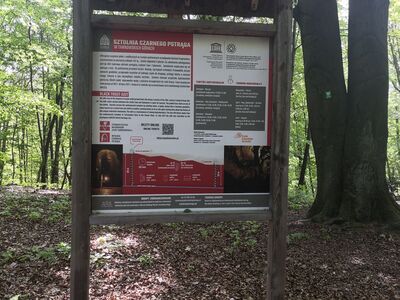 Tablica informacyjna Sztolni