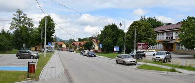 Szczyrzyc ↔ Szczyrzyc, skrzyżowanie