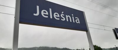 Jeleśnia [Stacja PKP Jeleśnia  - znak. ]