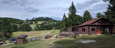 Kláštorisko, chata, rázc. [Kláštorisko, chata, rázc.]