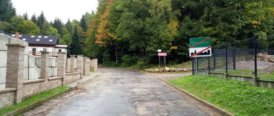 Darnków, granica parku narodowego