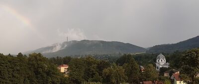 Czarny Dział ↔ Węglówka [remont kopuły kościoła]