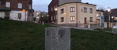 Czeladź ↔ Siemianowice Śląskie, Pszczelnik [Monument upamiętniający czeladzką synagogę]