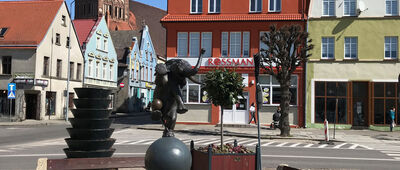 Trzebiatów [Rynek w Trzebiatowie]