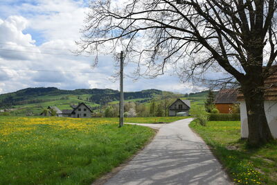 od lewej Potaczkowa 746m Chabówka 705m