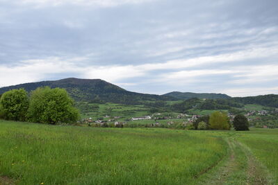 od lewej - Luboń Wielki 1022m Szczebel 977