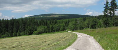Pod Lesní Boudou ↔ Hrnčířské Boudy [Widok]