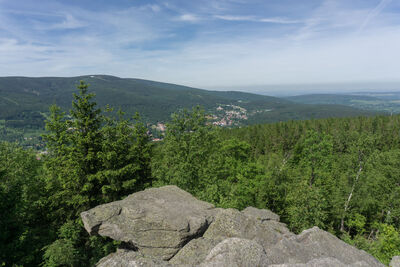 Widok z Sępiej Góry