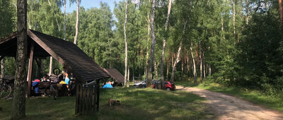 Jezioro Ostrowskie, camping ↔ Jezioro Ostrowskie