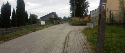 Byczyna, dom kultury ↔ Byczyna, kościół [ul. Nauczycielska w Byczynie]