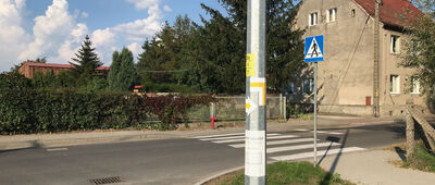 Kaława ↔ Pniewo [Nowe oznaczenia szlaku w Kaławie]