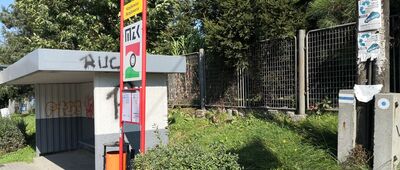 Krzyżkowice [Koniec szlaku w Krzyżkowicach]